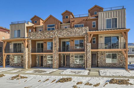 New construction Townhouse house 9656 Browns Peak Cir, Littleton, CO 80125 Peak- photo 0