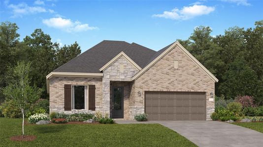 New construction Single-Family house 11219 Rosita Patch Drive, Cypress, TX 77433 Bellaire- photo 0