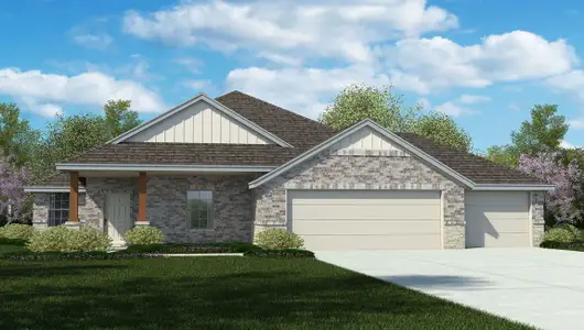 New construction Single-Family house 1013 Sydney Blvd, Thorndale, TX 76577 plan Elmwood - image
