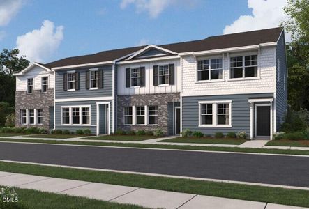 New construction Townhouse house 2141 Glen Crossing Dr, Durham, NC 27704 - image
