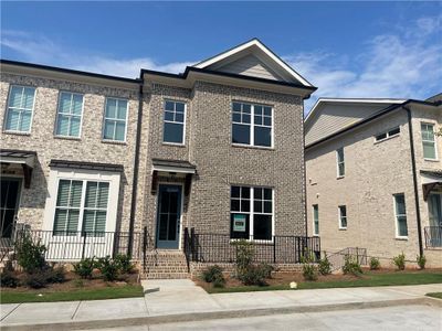 New construction Townhouse house 3904 Benchwood Court, Unit 203, Peachtree Corners, GA 30092 The Benton II- photo 0