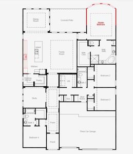New construction Single-Family house 1800 Camay St, Leander, TX 78641 plan Groveton - image