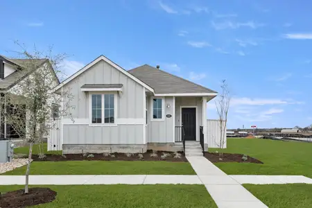 New construction Single-Family house 3085 Winding Creek Rd, Kyle, TX 78640 plan 1105 Casetta - image