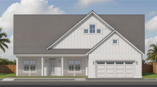 New construction Single-Family house Sunset Beach, NC 28468 plan McKinley - image