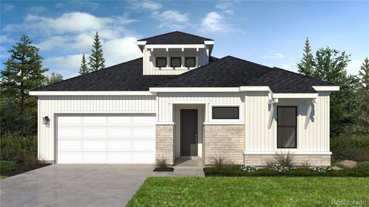 New construction Single-Family house 1871 Grayside Circle, Castle Rock, CO 80109 Elbert- photo 0