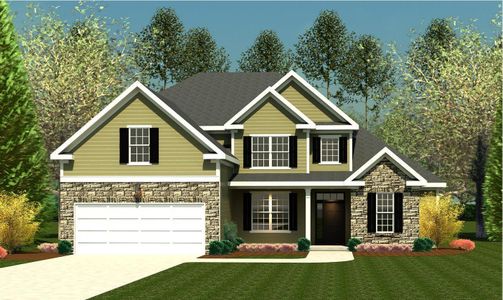 New construction Single-Family house 594 Hampton Dr, North Augusta, SC 29860 plan Belmont Springs III - image