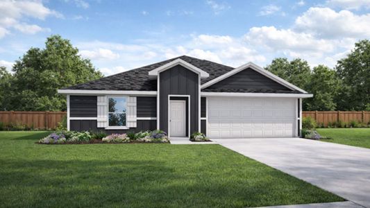 New construction Single-Family house 105 Golden Eagle Blvd, New Waverly, TX 77358 plan Texas Cali - image