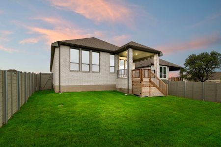 New construction Single-Family house 408 Hickory Springs Trl, Georgetown, TX 78628 plan Gaines  - image