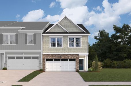 New construction Townhouse house 7118 Hubner Place, Unit 39, Cary, NC 27519 Sierra- photo 0