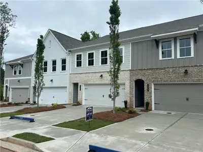 New construction Townhouse house 113 Priestwood Ln, Acworth, GA 30102 Brooks- photo 0
