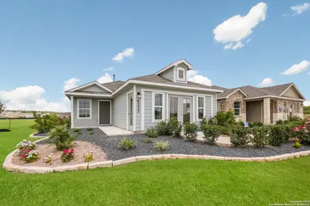 New construction Single-Family house 5831 Coahulia Rdg, Seguin, TX 78155 plan Durbin - image