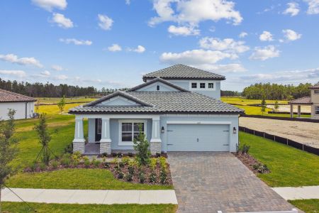 New construction Single-Family house 1697 Suttonset Trl, Zephyrhills, FL 33541 plan Newport II Bonus - image