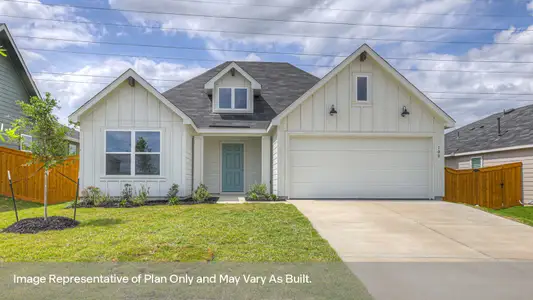 New construction Single-Family house 248 Flora Vista St, San Marcos, TX 78666 plan The Denton - image