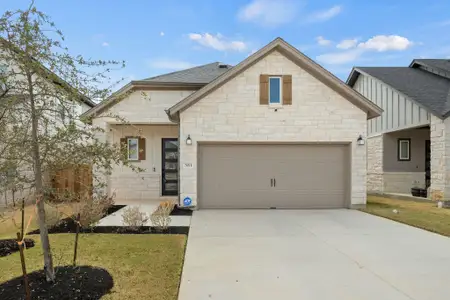 New construction Single-Family house 381 Darley Oak Dr, Dripping Springs, TX 78620 plan Costa - Central Series - image