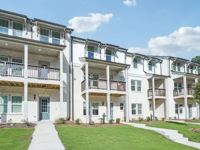 New construction Townhouse house 435 Else Wy, Lawrenceville, GA 30045 plan Jordan - image