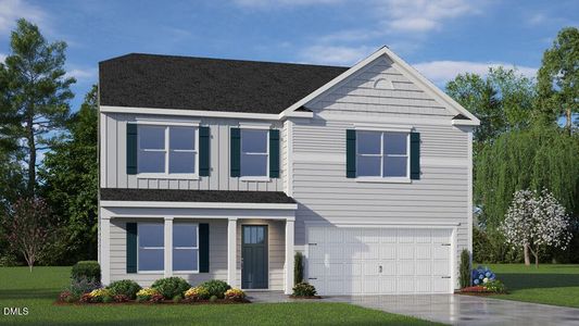 New construction Single-Family house 1261 Pavo Path, Wendell, NC 27591 plan Wilmington - image