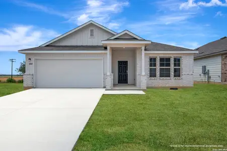 New construction Single-Family house 2848 Cavern Grv, Seguin, TX 78155 - image