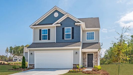 New construction Single-Family house 19104 Iron Thorne Trail, Charlotte, NC 28278 Westover- photo 0