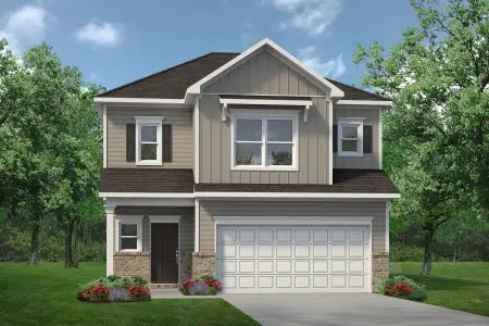 New construction Single-Family house Splendora, TX 77372 plan The Oriole II - image