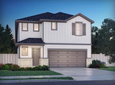 New construction Single-Family house 31028 Perdido Valley Ln, Conroe, TX 77336 plan The Gateway (390) - image