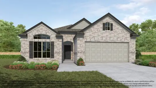 New construction Single-Family house 14722 Poplar Lake Tr, Cypress, TX 77429 plan 517 - image