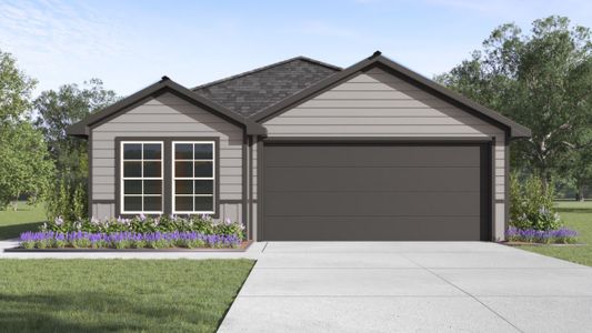 New construction Single-Family house 13402 Grays Peak Path, Mustang Ridge, TX 78610 The Taylor- photo 0