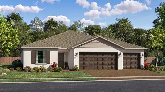 New construction Single-Family house Melbourne, FL 32909 plan Bravo II - image
