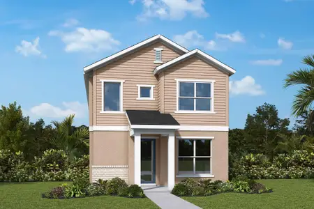 New construction Single-Family house 9310 Hartline Wy, Orlando, FL 32827 plan The Belshire - image
