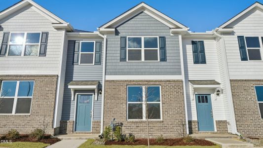 New construction Townhouse house 795 Old Tarboro Rd, Wendell, NC 27591 plan Blake - image