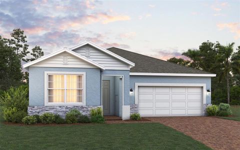 New construction Single-Family house 6837 Serpent Hawk Ln, Howey-in-the-Hills, FL 34737 plan Alexander - image