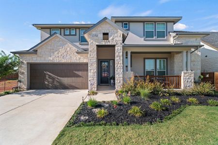New construction Single-Family house 2112 Tobiano Trce, Georgetown, TX 78633 plan Hattie - image