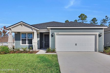 New construction Single-Family house 3549 Zydeco Lp, Green Cove Springs, FL 32043 Medina- photo 0