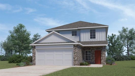 New construction Single-Family house 13901 Carper Dr, Manor, TX 78653 The Nicole- photo 0 0