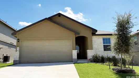 New construction Single-Family house 170 Hooded Dotterel, San Antonio, TX 78253 plan The Torre - image