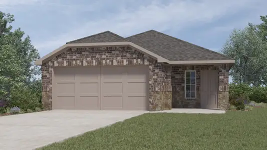 New construction Single-Family house 1217 Silent Peak Dr, Princeton, TX 75407 plan Bailey - image