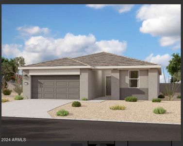 New construction Single-Family house 11691 N Eva Ln, Maricopa, AZ 85139 Marigold- photo 0 0