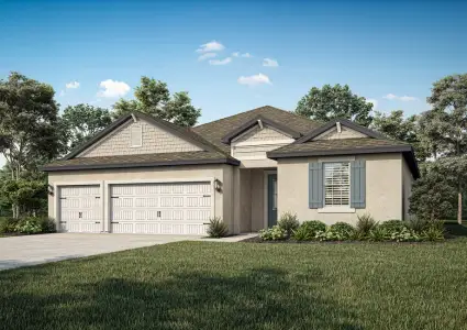 New construction Single-Family house 444 Marion Oaks Trl, Ocala, FL 34473 plan Pellicer - image