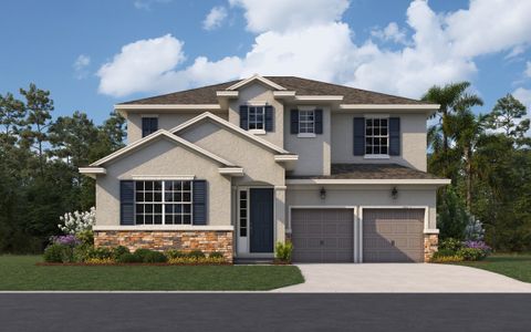 New construction Single-Family house 13368 Peaceful Melody Dr, Winter Garden, FL 34787 plan Biscayne - image