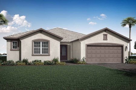 New construction Single-Family house 10856 Sw Orana Dr, Port St. Lucie, FL 34987 plan Biscayne Bay - image
