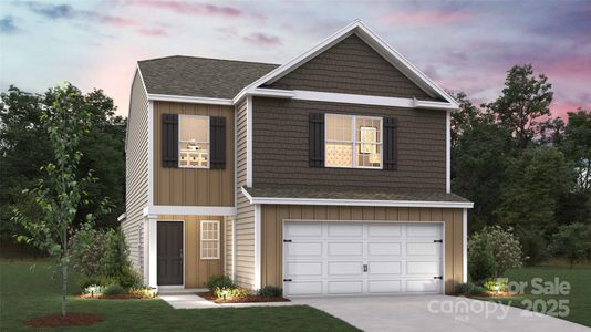 New construction Single-Family house 1457 Avila St, Hickory, NC 28602 plan Manning - image