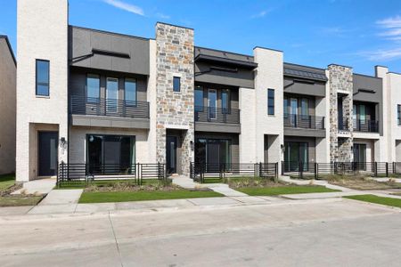 New construction Townhouse house 1166 Daybreak Dr, Allen, TX 75013 plan Johnson - image