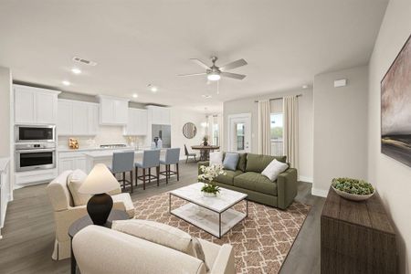 New construction Single-Family house 5900 Carmona Trl, Fort Worth, TX 76123 plan Messina - image 8