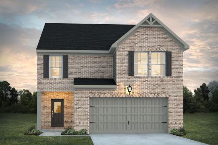 New construction Single-Family house 5351 Tolar Rd, South Fulton, GA 30213 plan Winston - image