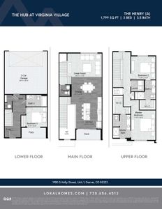 New construction Townhouse house 1980 S Holly St, Unit 1, Denver, CO 80222 plan Henry - image 6