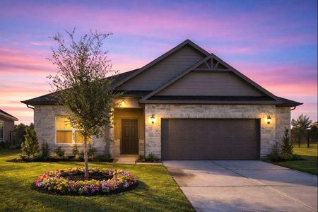 New construction Single-Family house 10931 Amador Peak Dr, Iowa Colony, TX 77583 plan The Davenport II - image