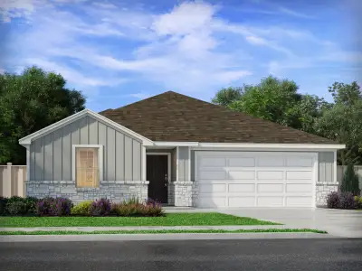 New construction Single-Family house Burnet, TX 78611 plan The Oleander (401) - image