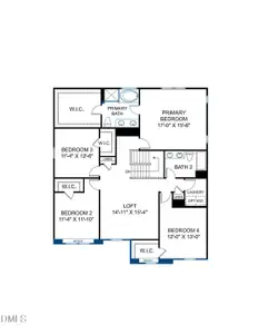 New construction Single-Family house 298 Enfield Dr, Carthage, NC 28327 plan Curie - image