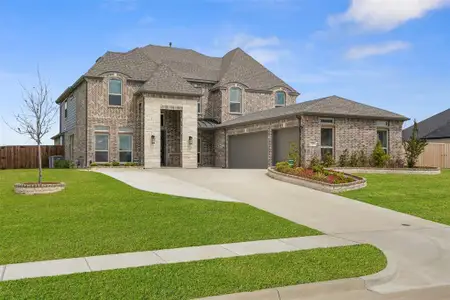 New construction Single-Family house 751 Emerald Valley Dr, Ovilla, TX 75154 plan Stonebriar 2FSW (w/Media) - image