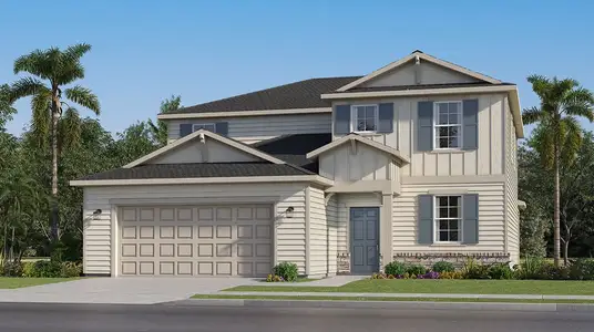 New construction Single-Family house 5868 Lagoon Cruise Wy, Jacksonville, FL 32234 plan Amalfi - image