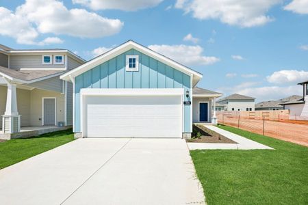 New construction Single-Family house 358 Golden Paint Trl, Liberty Hill, TX 78642 plan Cascade 1230 - image